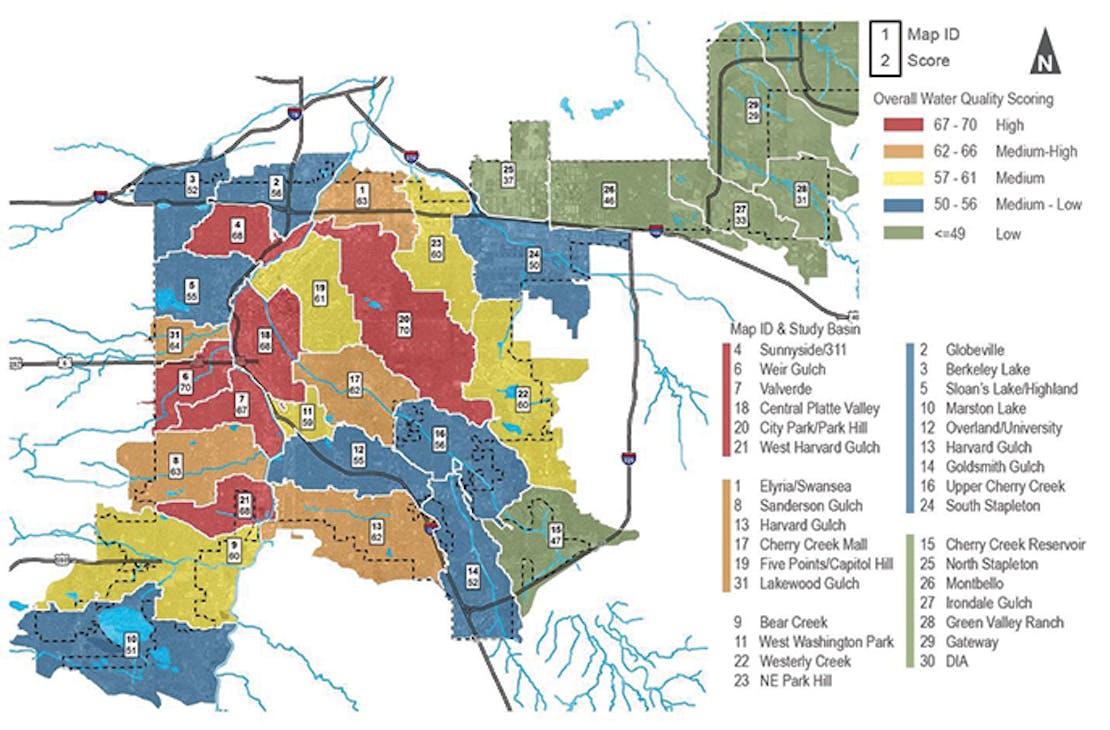 Denver Sanitary Sewer Maps Denver's Urban Water-Quality Adventure | Storm Water